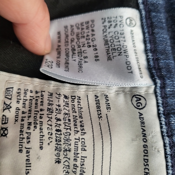 AG Anthropolgie Jeans 32 R - Picture 2 of 4